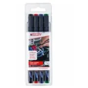 Marker Edding 8407 pentru cabluri varf 0. 3 mm 4 bucati/set, rezistent, marcare extrafina, cerneala permanenta