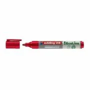 Marker pentru tabla Edding 28, ecologic, varf rotund, 1. 5-3 mm, rosu