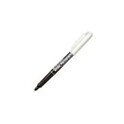 Marker permanent Centropen 2686, varf rotund, 1. 2mm, alb