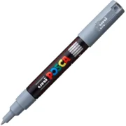 Marker UNI PC-1M 0. 7 mm, gri, Posca