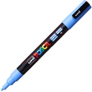 Marker UNI PC-3M 0. 9-1. 3 mm, bleu, Posca