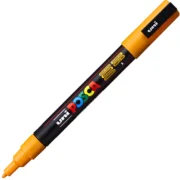 Marker UNI PC-3M 0. 9-1. 3 mm, portocaliu inchis, Posca