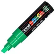 Marker UNI PC-8K 8. 0 mm, varf tesit, verde, Posca