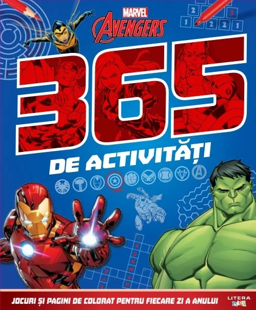 Marvel. Avengers. 365 de activitati
