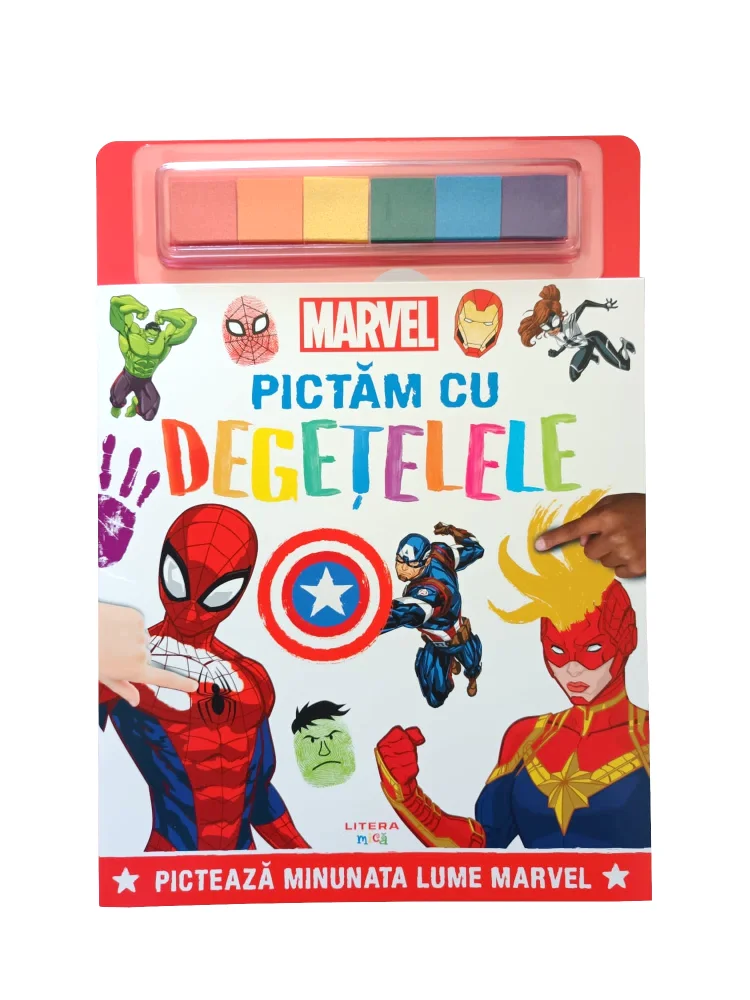 Marvel. Pictam cu degetelele