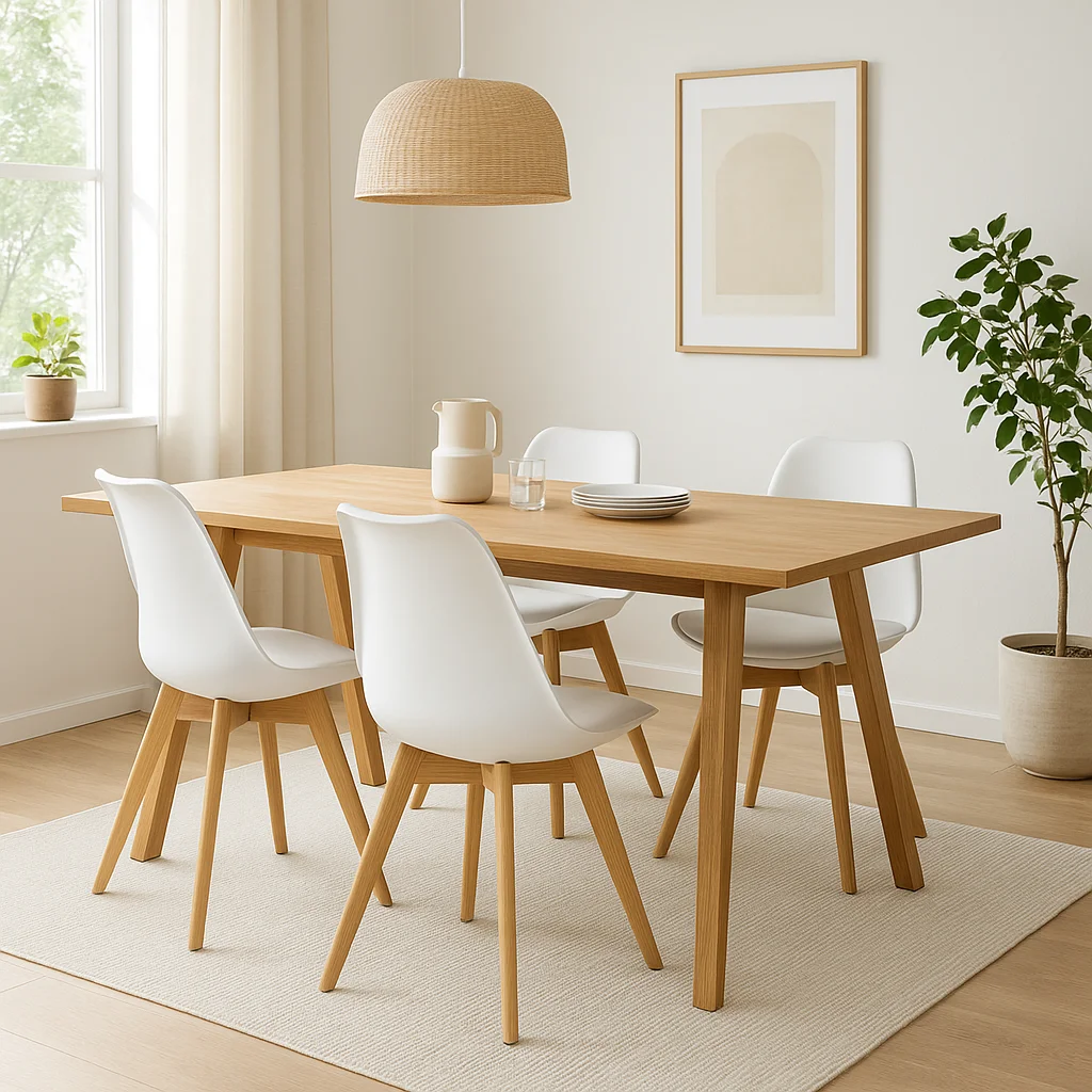 Masa Winslow din  nuc deschis 180x85x75 cm