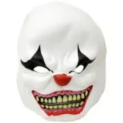 Masca clovn PartyTime Halloween din spuma, prindere elastic
