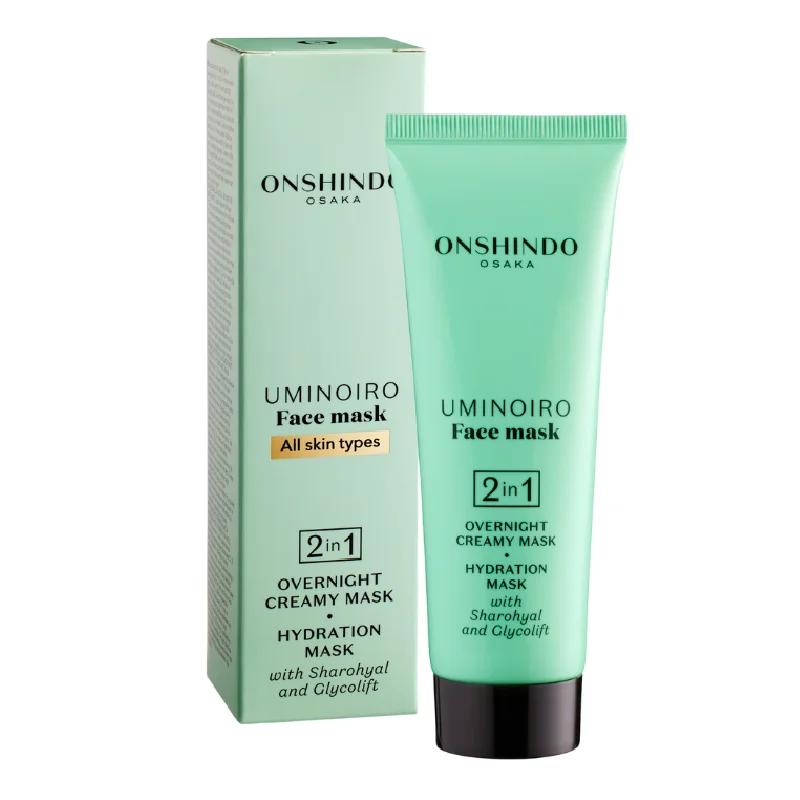 Masca faciala de noapte, cu Sharohyal și Glycolift, 75 ml, Onshindo Osaka