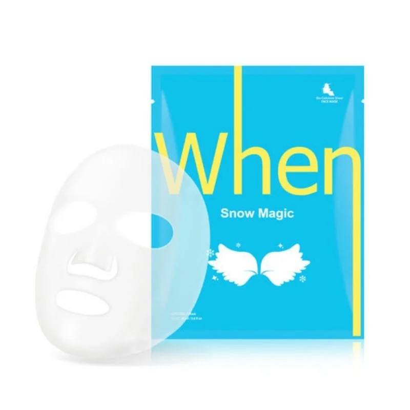 Masca faciala din bioceluloza cu niacinamida si aloe vera 23ml, Simply When