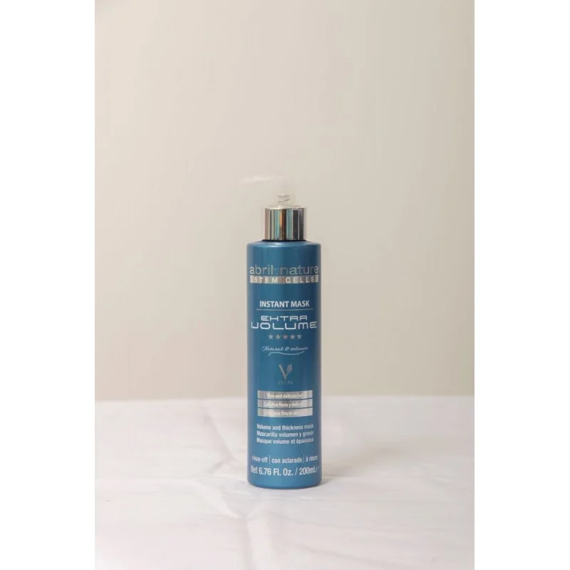 Masca fortificare si mai mult volum pentru par fin si subtire Extra Volume Abril et Nature, 200 ml