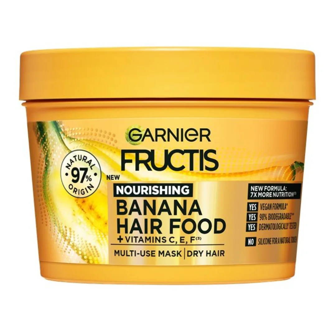 Masca hranitoare Banana Hair Food, 390ml, Garnier