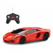 Masina cu telecomanda Lamborghini Aventador rosu, scara 1: 24, Rastar