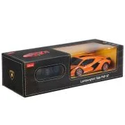 Masina cu telecomanda Lamborghini Sian portocaliu cu scara 1 la 24, Rastar