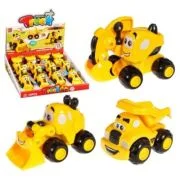 Masina de constructii MegaCreative 388417, 9x9x6 cm, galben
