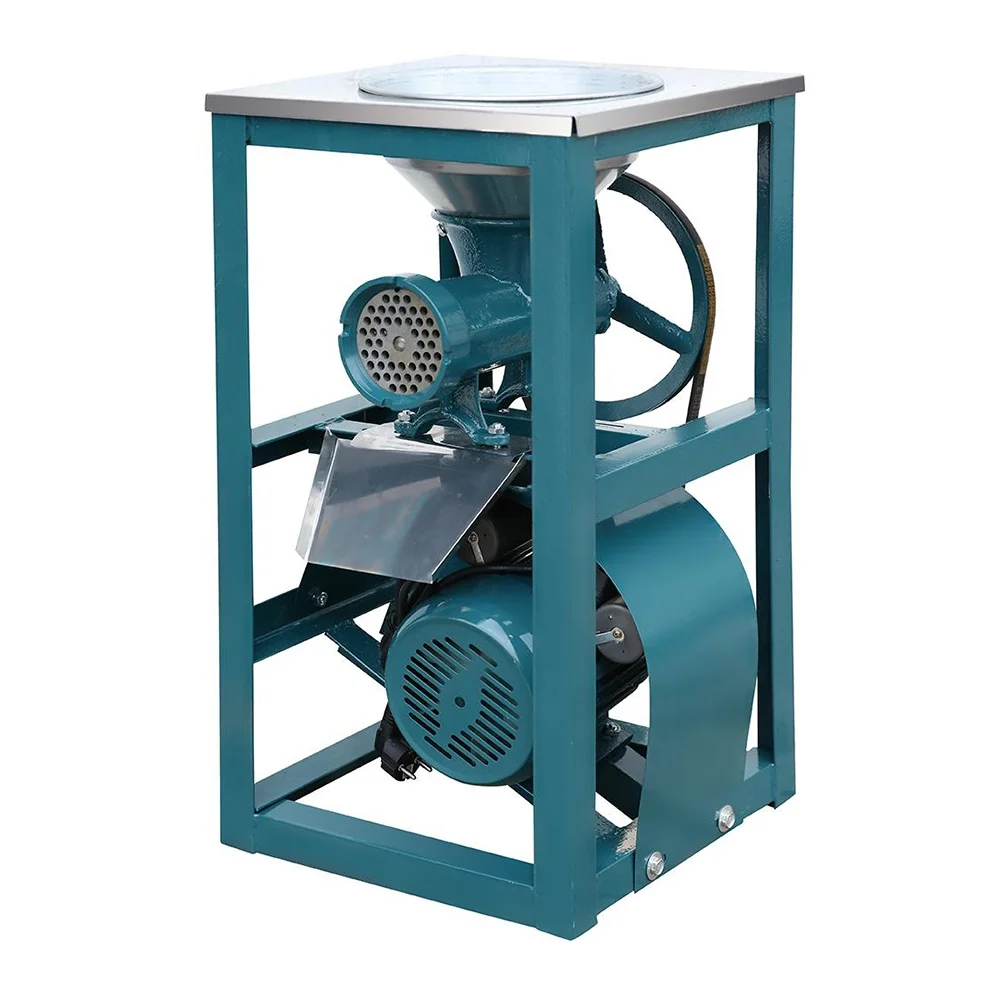 Masina de tocat carne 3000W, 1400rpm, nr. 32, cu masuta si palnie inox, Brillo CG-MTC2