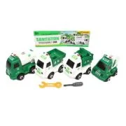 Masinute salubrizare demontabile, 4 buc. / set