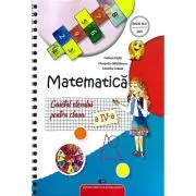 Matematica. Caietul elevului pentru clasa a 4-a - Tudora Pitila