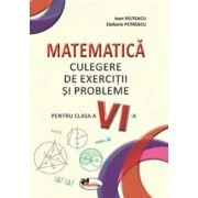 Matematica. Culegere de exercitii si probleme pentru clasa a 6-a - Ioan Pelteacu