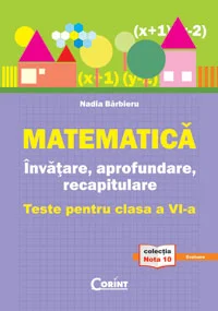 Matematică. Învăţare, aprofundare, recapitulare. Teste pentru clasa a VI-a
