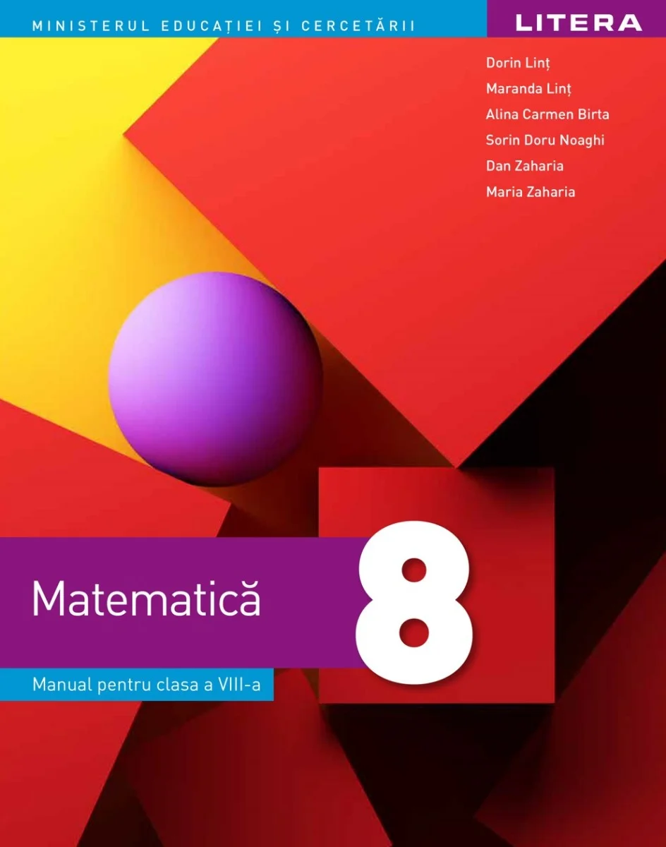 Matematică. Manual. Clasa a VIII-a