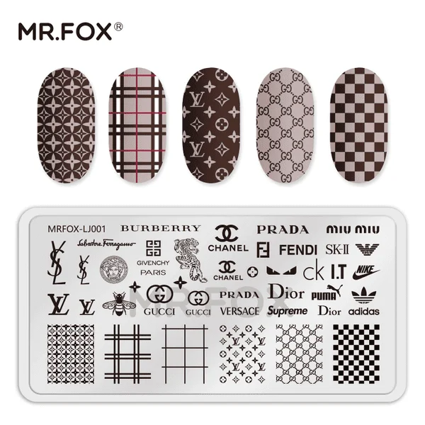 MATRITA DECOR UNGHII LJ001 - LJ001 - Everin.ro