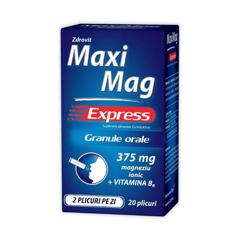 Maximag Express, 20 plicuri, Zdrovit