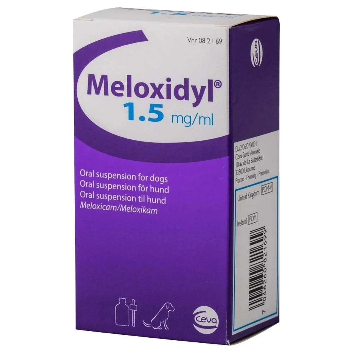 Meloxidyl Solutie Orala, 1.5 mg/ml