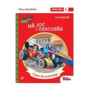 Mickey si pilotii de curse. Ma joc si descopar. Caiet de activitati (grupa mica 1) - Silvia Borteanu