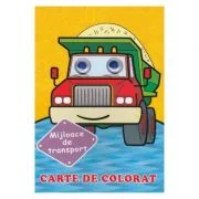 Mijloace de transport. Carte de colorat