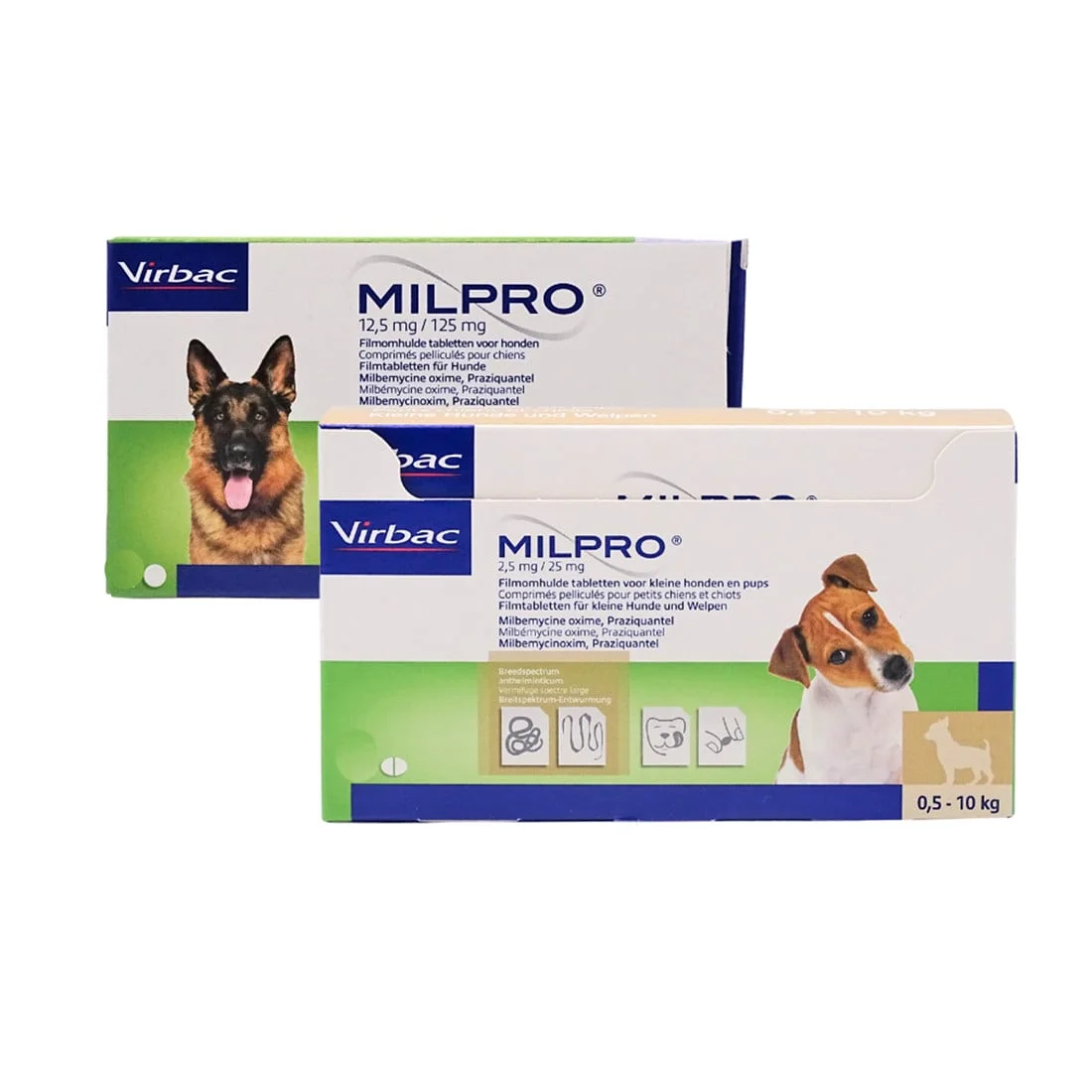 Milpro Caine, 1 tableta