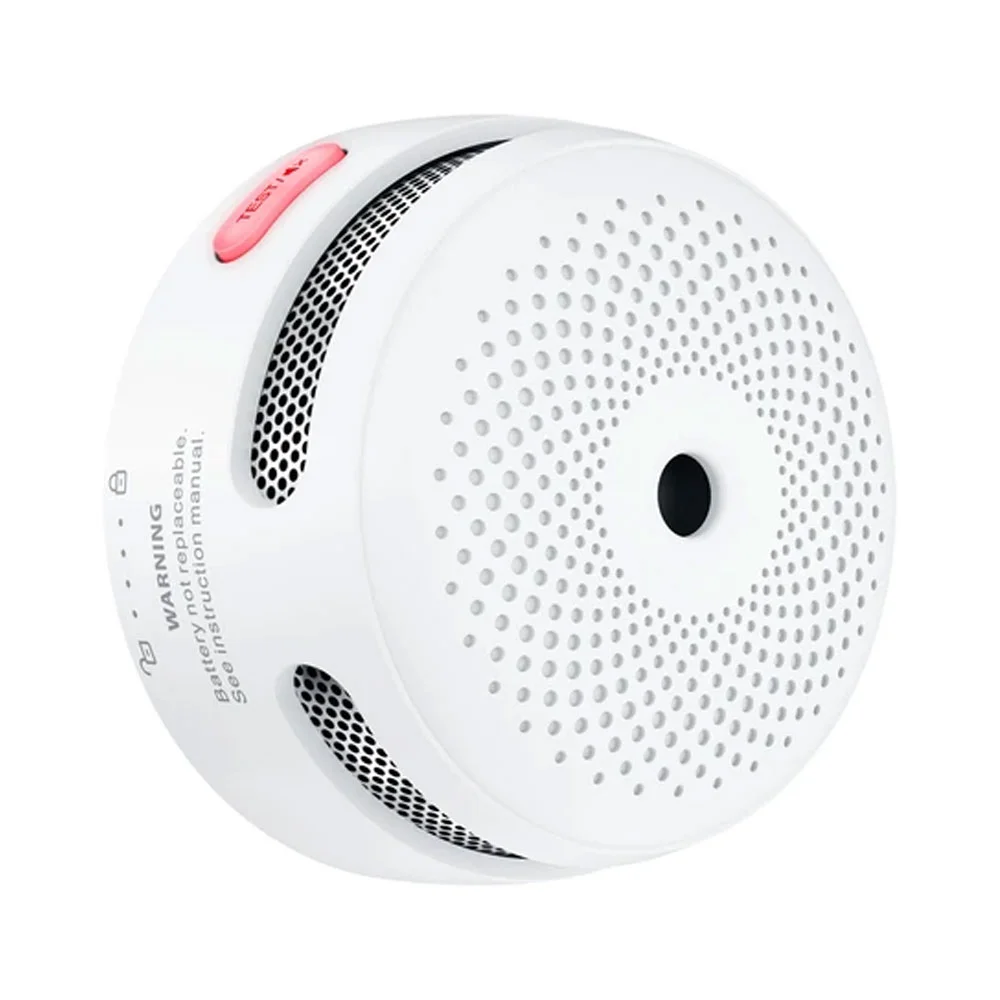 Mini detector de fum wireless standalone cu sirena X-Sense XS01-WT, WiFi 2.4 GHz, control de pe telefon, 85 dB, LED