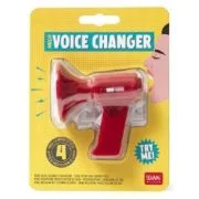 Mini megafon cu schimbator de voce, rosu, Legami