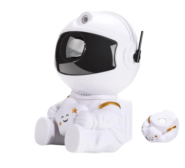 Mini Proiector Astronaut cu Lumina de Noapte si Difuzor