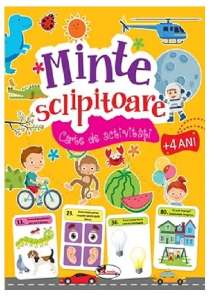 Minte sclipitoare. Carte de activități +4 ani - Paperback brosat - *** - Aramis