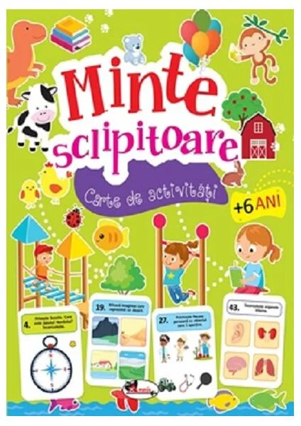 Minte sclipitoare. Carte de activități +6 ani - Paperback brosat - *** - Aramis
