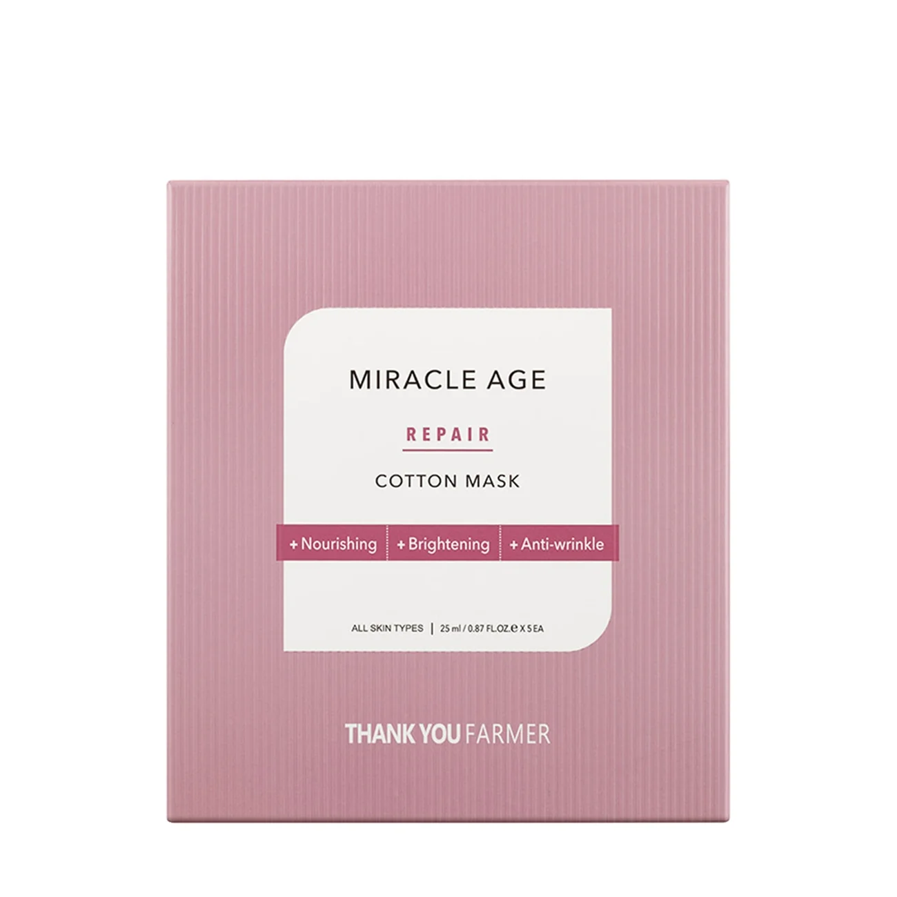 Miracle age cotton repair mask 25 ml