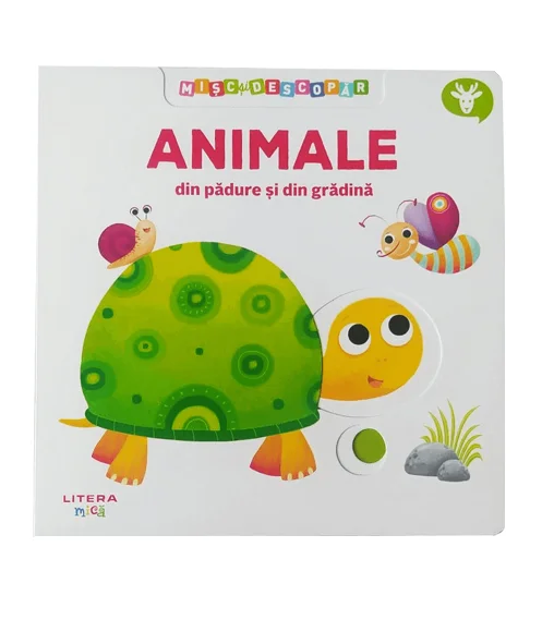 Misc si descopar. Animale din padure si din gradina