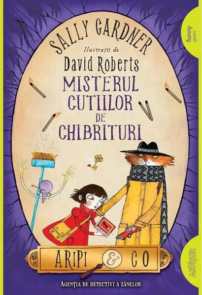 Misterul cutiilor de chibrituri. Aripi & Co (Vol. 4) - PB - Paperback brosat - Sally Gardner - Arthur