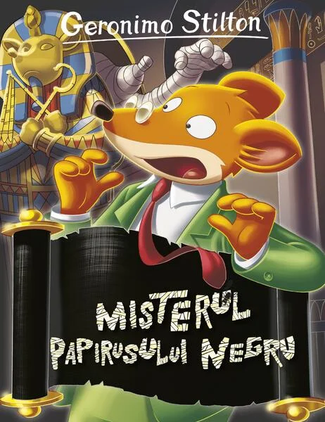 Misterul papirusului negru (Vol. 10) - Paperback brosat - Geronimo Stilton - RAO