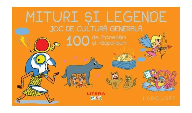 Mituri și legende – Joc de cultură generală - Hardcover - Litera mică