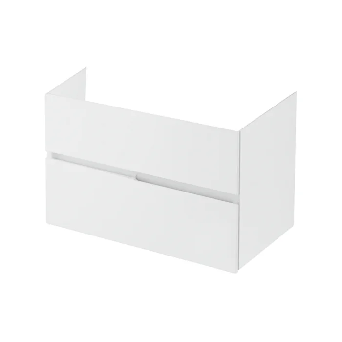 Mobiler pentru lavoar 60 cm, susupendat, alb lucios, Fluminia Toledo