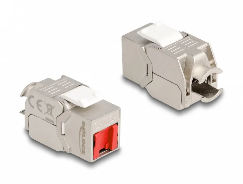 Modul keystone RJ45 Cat.6A toolfree LSA, Delock 87952