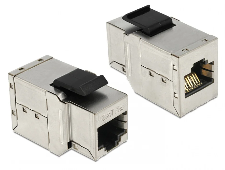 Modul Keystone RJ45 M-M Cat.6A, Delock 86166