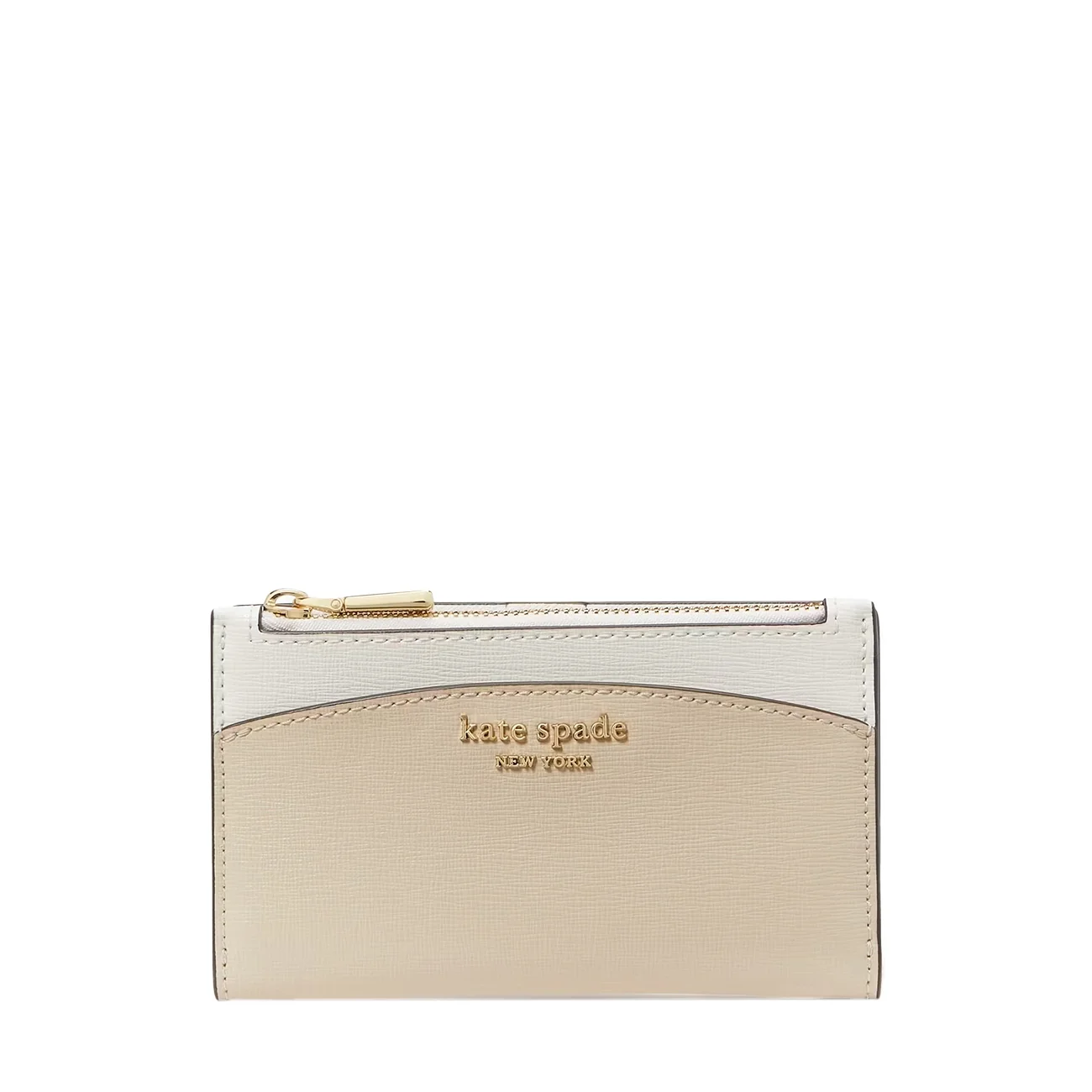 Morgan colorblocked small slim bifold wallet