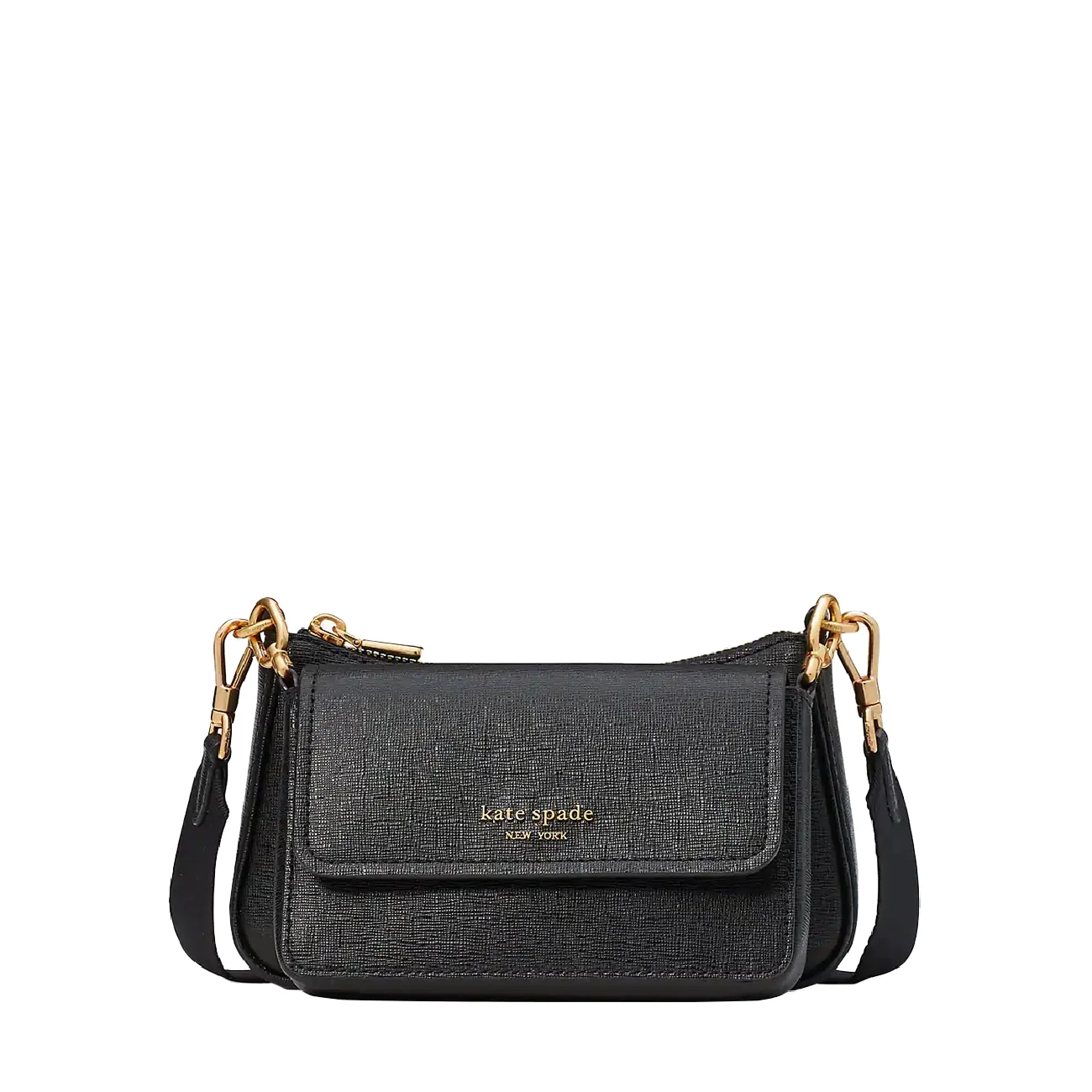 Morgan double up crossbody black