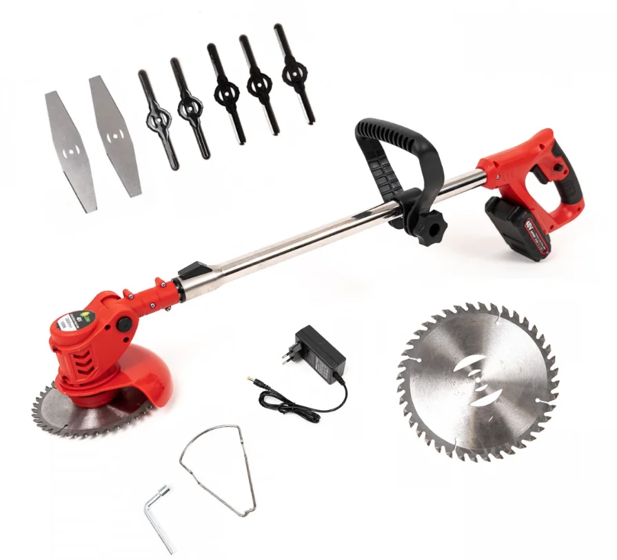 Motocoasa Electrica MX811 LIDER  cu 1 baterie 48V Rosu