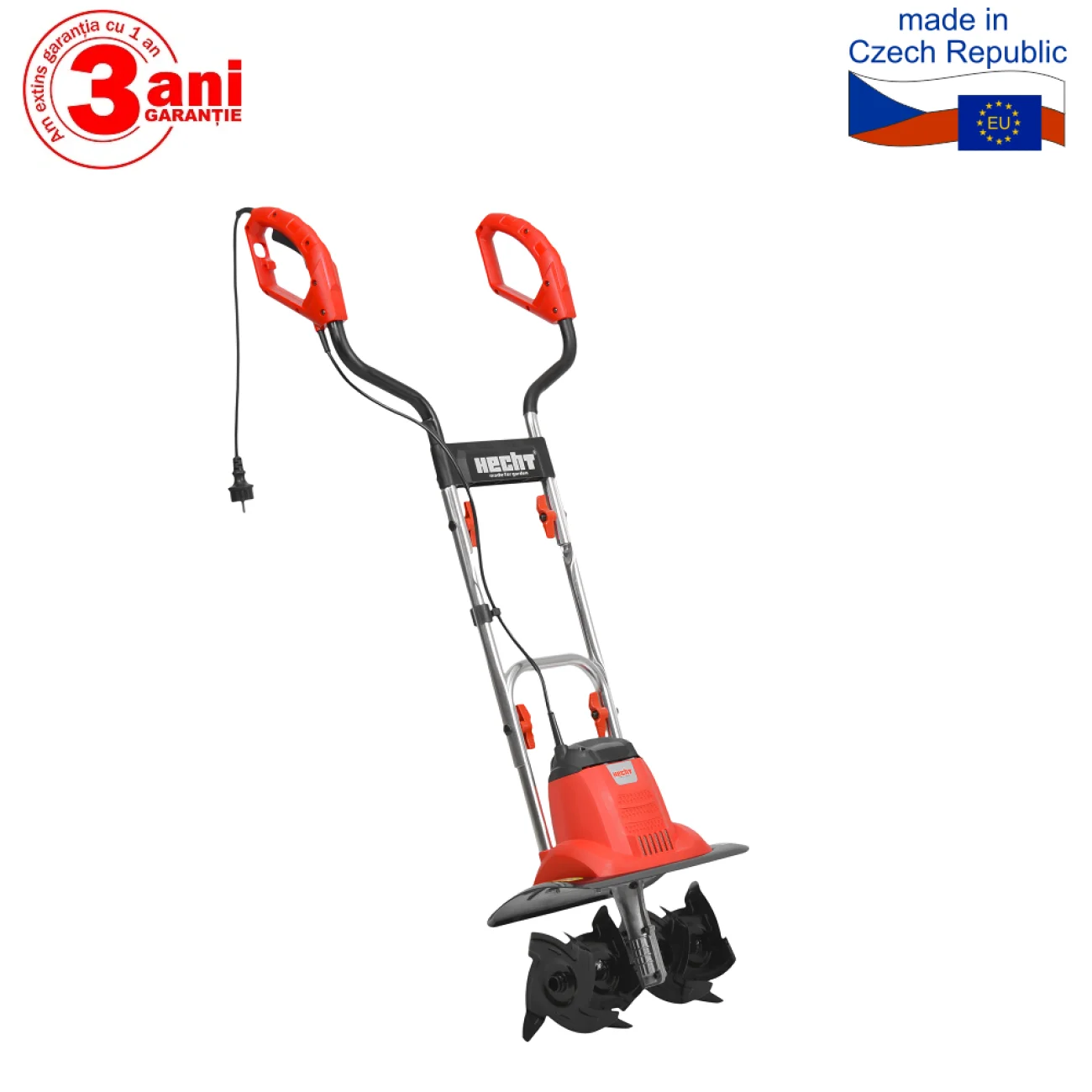 Motosapa Hecht 738, Putere 1000W, Latime de lucru: 36.5 cm