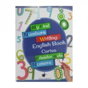My first numbers writing English book. Cartea primelor mele numere