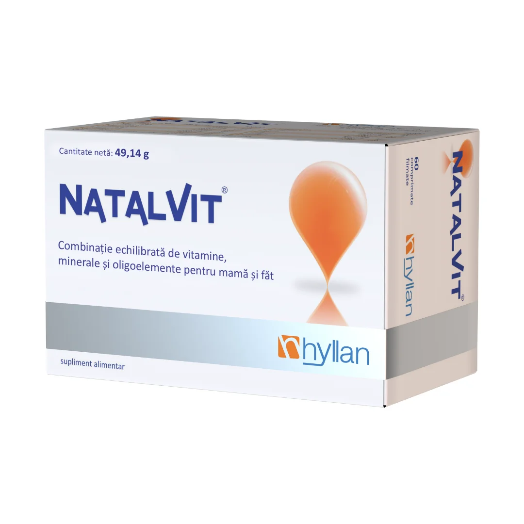 Natalvit, 60 comprimate, Hyllan