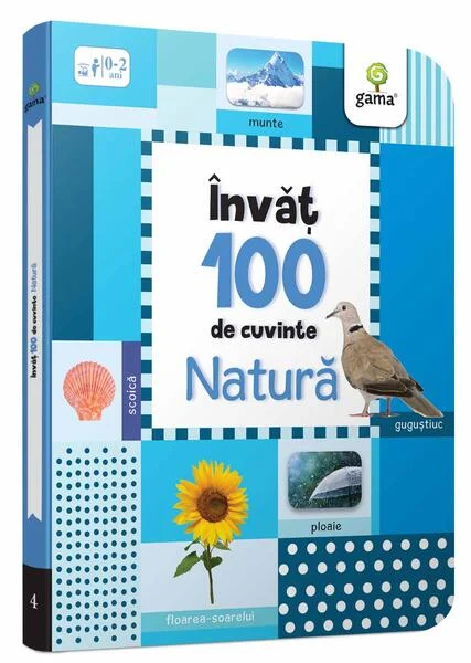 Natură. Învăț 100 de cuvinte (Vol. 4) - Board book - *** - Gama